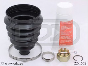 CDX 22-1552 gofruotoji membrana, kardaninis velenas 
 Ratų pavara -> Gofruotoji membrana