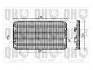 QUINTON HAZELL QCN167 kondensatorius, oro kondicionierius 
 Oro kondicionavimas -> Kondensatorius
88460 12440, 88460 12460, 94855 107