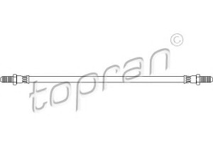 TOPRAN 300 335 stabdžių žarnelė 
 Stabdžių sistema -> Stabdžių žarnelės
1 027 745, 6 132 910, 83BB2282AD