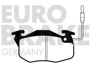 EUROBRAKE 5502223920 stabdžių trinkelių rinkinys, diskinis stabdys 
 Techninės priežiūros dalys -> Papildomas remontas
245050, 425033, 425035, 425036