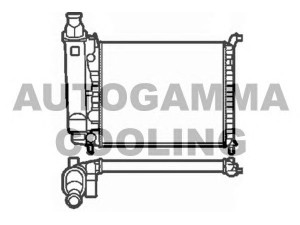 AUTOGAMMA 103916 radiatorius, variklio aušinimas
46449096