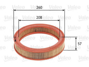 VALEO 585686 oro filtras 
 Filtrai -> Oro filtras
1506212, 115946200, 115946201, 115946201S