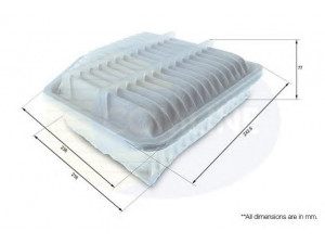 COMLINE CTY12188 oro filtras 
 Filtrai -> Oro filtras
17801-26010, 1780126010, TA-1689