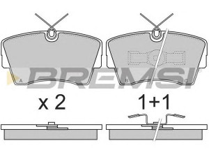 BREMSI BP2472 stabdžių trinkelių rinkinys, diskinis stabdys 
 Techninės priežiūros dalys -> Papildomas remontas
1605612, 1605681, 1605760, 1605790