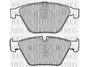 BORG & BECK BBP1969 stabdžių trinkelių rinkinys, diskinis stabdys 
 Techninės priežiūros dalys -> Papildomas remontas
34 11 6 790 759, 34112283764, 34112283865