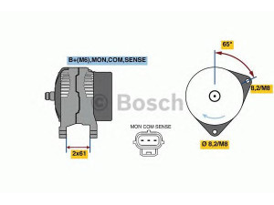 BOSCH 0 986 044 651 kintamosios srovės generatorius 
 Elektros įranga -> Kint. sr. generatorius/dalys -> Kintamosios srovės generatorius
1079312, 1097306, 1126051, 1144182