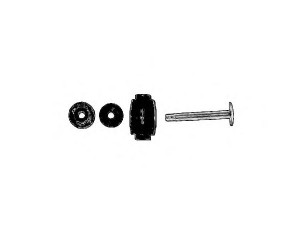 OCAP 0902331 skersinio stabilizatoriaus komplektas 
 Ašies montavimas/vairavimo mechanizmas/ratai -> Stabilizatorius/fiksatoriai -> Pasukimo trauklė
7700847382