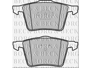 BORG & BECK BBP2353 stabdžių trinkelių rinkinys, diskinis stabdys 
 Techninės priežiūros dalys -> Papildomas remontas
1605195, 93188031, 93190982
