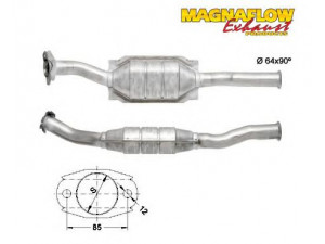 MAGNAFLOW 80961 katalizatoriaus keitiklis 
 Išmetimo sistema -> Katalizatoriaus keitiklis
1731K9