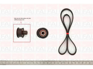 FAI AutoParts TBK28 paskirstymo diržo komplektas 
 Techninės priežiūros dalys -> Papildomas remontas