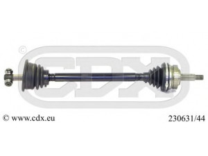 CDX 230631/44 kardaninis velenas 
 Ratų pavara -> Kardaninis velenas