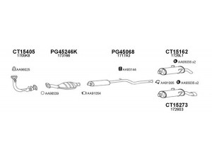 VENEPORTE 150194 išmetimo sistema 
 Išmetimo sistema -> Išmetimo sistema, visa