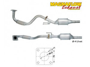 MAGNAFLOW 87037 katalizatoriaus keitiklis 
 Išmetimo sistema -> Katalizatoriaus keitiklis
6K0253058RX, 6K0253058RX