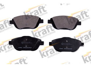 KRAFT AUTOMOTIVE 6006252 stabdžių trinkelių rinkinys, diskinis stabdys 
 Techninės priežiūros dalys -> Papildomas remontas
4254 31