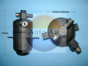 AUTO AIR GLOUCESTER 31-1145 džiovintuvas, oro kondicionierius 
 Oro kondicionavimas -> Džiovintuvas
1298300283