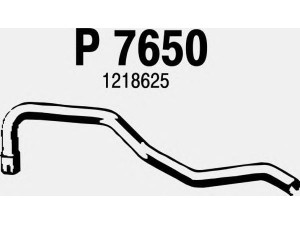 FENNO P7650 išleidimo kolektorius 
 Išmetimo sistema -> Išmetimo vamzdžiai
1218625