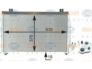 HELLA 8FC 351 302-781 kondensatorius, oro kondicionierius 
 Oro kondicionavimas -> Kondensatorius
0K30A-61480C, 0K30C-61480