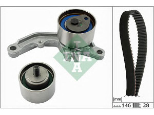 INA 530 0641 10 paskirstymo diržo komplektas 
 Techninės priežiūros dalys -> Papildomas remontas