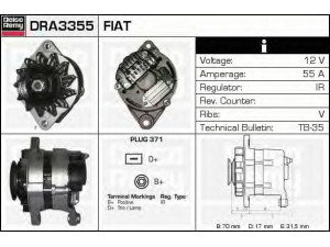 DELCO REMY DRA3355 kintamosios srovės generatorius 
 Elektros įranga -> Kint. sr. generatorius/dalys -> Kintamosios srovės generatorius
2995030, 4808507
