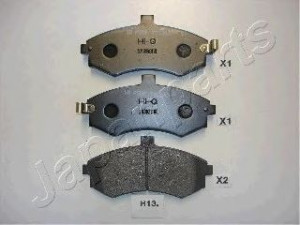 JAPANPARTS PA-H13AF stabdžių trinkelių rinkinys, diskinis stabdys 
 Techninės priežiūros dalys -> Papildomas remontas
58101-2DA40, 58101-2DA60