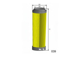 MISFAT R435 oro filtras 
 Filtrai -> Oro filtras
6110940204