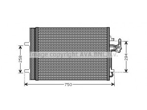 AVA QUALITY COOLING FD5427 kondensatorius, oro kondicionierius