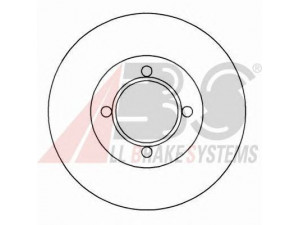 A.B.S. 15750 stabdžių diskas 
 Stabdžių sistema -> Diskinis stabdys -> Stabdžių diskas
569014, 569015, 569026, 90008001