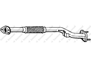 BOSAL 803-015 išleidimo kolektorius 
 Išmetimo sistema -> Išmetimo vamzdžiai
20010-5M570