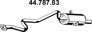 EBERSPÄCHER 44.787.83 galinis duslintuvas 
 Išmetimo sistema -> Duslintuvas
20100-18B06