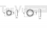 TREVI AUTOMOTIVE WB2041 rato guolio komplektas 
 Ašies montavimas/vairavimo mechanizmas/ratai -> Rato stebulė/montavimas -> Rato guolis
4321575N00, 43215G8100, 43215G8300