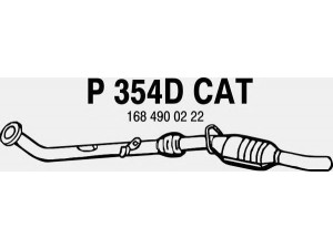 FENNO P354DCAT katalizatoriaus keitiklis 
 Išmetimo sistema -> Katalizatoriaus keitiklis
BM80229H, 1684900222, 1684900514