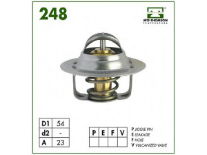 MTE-THOMSON 248.83 termostatas, aušinimo skystis 
 Aušinimo sistema -> Termostatas/tarpiklis -> Thermostat
105000106400, 105000106401, 317530100