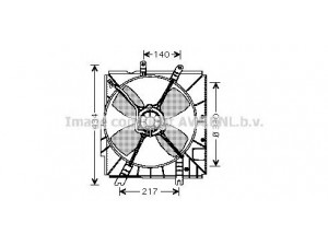 AVA QUALITY COOLING MZ7502 ventiliatorius, radiatoriaus 
 Aušinimo sistema -> Oro aušinimas
B61H15150A