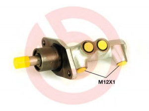 BREMBO M 28 024 pagrindinis cilindras, stabdžiai 
 Stabdžių sistema -> Pagrindinis stabdžių cilindras
GMC229, GMC231, GMC238, GMC239