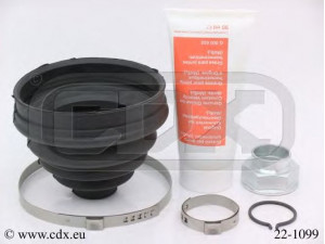 CDX 22-1099 gofruotoji membrana, kardaninis velenas 
 Ratų pavara -> Gofruotoji membrana
