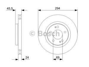 BOSCH 0 986 479 372 stabdžių diskas 
 Dviratė transporto priemonės -> Stabdžių sistema -> Stabdžių diskai / priedai
16 063 757 80, 16 114 298 80, 4249 58