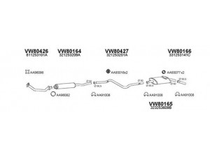 VENEPORTE 800275 išmetimo sistema 
 Išmetimo sistema -> Išmetimo sistema, visa