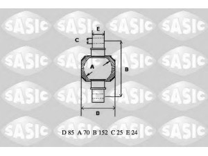 SASIC T773022 remonto komplektas, trauklė
0003502305, 0003502405, 0003503105