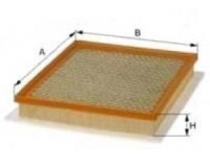 UNIFLUX FILTERS XA752 oro filtras 
 Techninės priežiūros dalys -> Techninės priežiūros intervalai
5835126, 835627, 9201138, 93188945