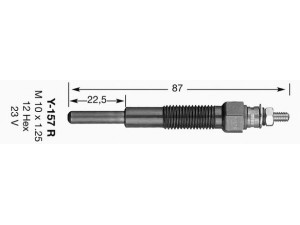 NGK 2029 kaitinimo žvakė
SE01-18-140A
