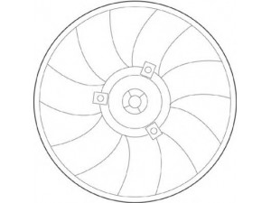 MAGNETI MARELLI 069422228010 ventiliatorius, radiatoriaus 
 Aušinimo sistema -> Oro aušinimas
1H0959455J