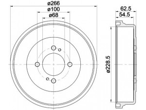 HELLA PAGID 8DT 355 300-821 stabdžių būgnas 
 Stabdžių sistema -> Būgninis stabdys -> Stabdžių būgnas
4320686R00