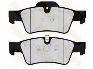 Brake ENGINEERING PA1676 stabdžių trinkelių rinkinys, diskinis stabdys 
 Techninės priežiūros dalys -> Papildomas remontas
0044205220, 1644201520, 1644201920