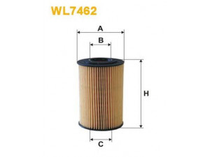 WIX FILTERS WL7462 alyvos filtras 
 Techninės priežiūros dalys -> Techninės priežiūros intervalai
2631027100, 2632027400, 2632027401