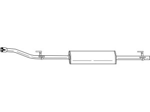 AKS DASIS SG35467 vidurinis duslintuvas