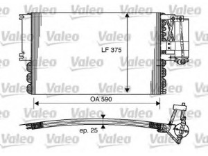 VALEO 816960 kondensatorius, oro kondicionierius 
 Oro kondicionavimas -> Kondensatorius
1618073, 1618114, 1850062, 52466908