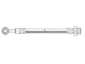 KAWE 510880 stabdžių žarnelė