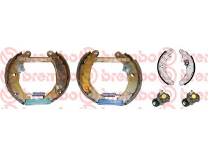 BREMBO K 24 018 stabdžių trinkelių komplektas 
 Techninės priežiūros dalys -> Papildomas remontas