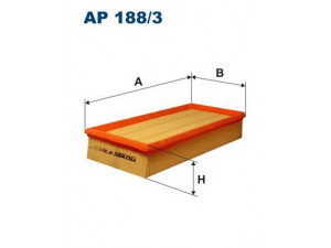 FILTRON AP188/3 oro filtras 
 Techninės priežiūros dalys -> Techninės priežiūros intervalai
4876074