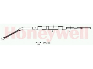 BENDIX 432010B trosas, stovėjimo stabdys 
 Stabdžių sistema -> Valdymo svirtys/trosai
34411159048